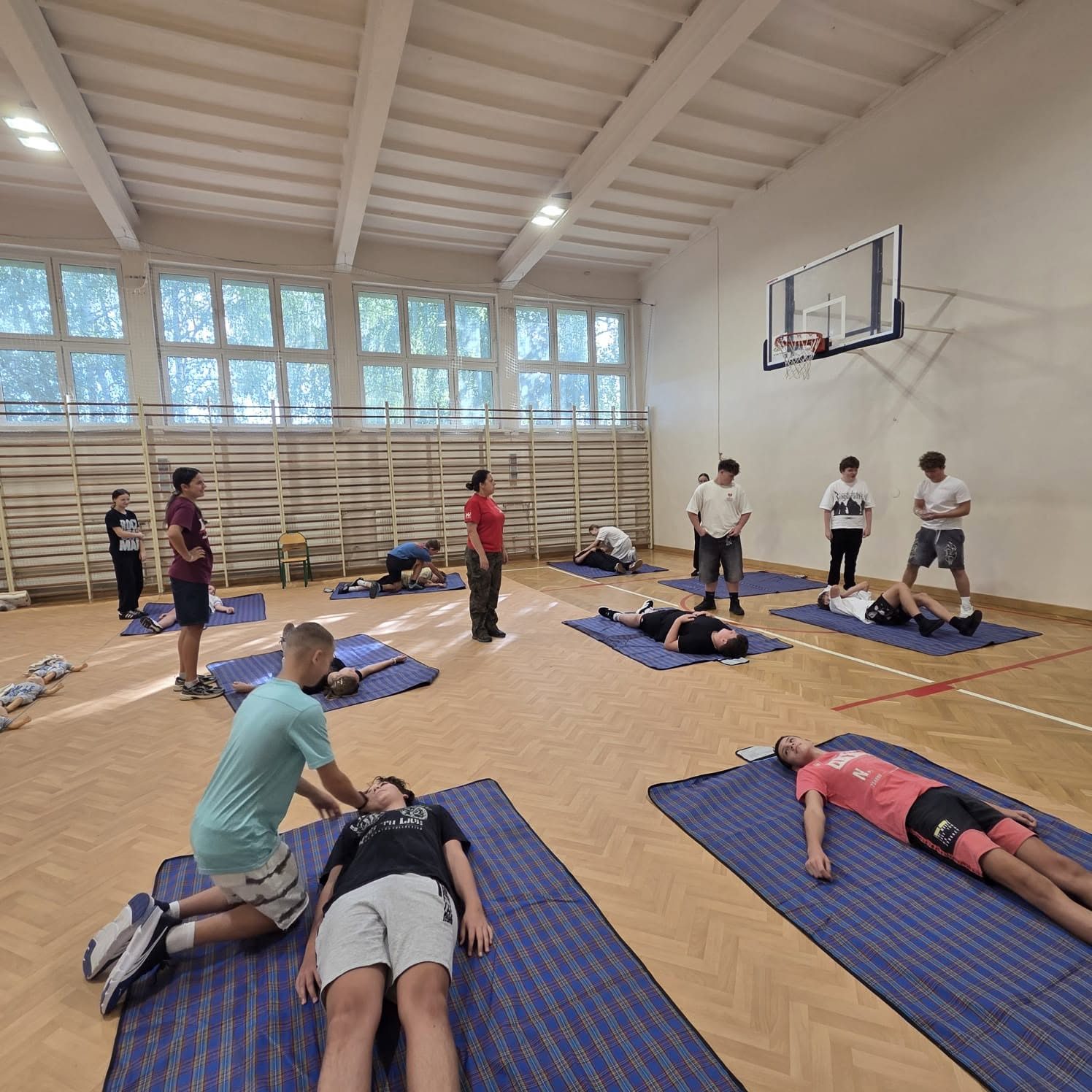 596 uczniów z pszczyńskich szkół na kursach pierwszej pomocy